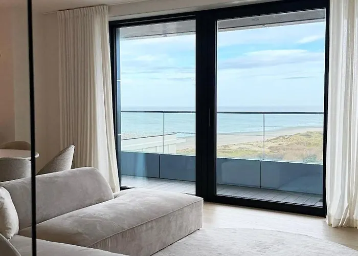 High-End Seaview Apartment In Oostende Oosteroever 6 Guests