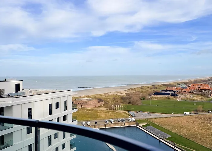 アパート High-End Seaview Apartment In Oostende Oosteroever 6 Guests