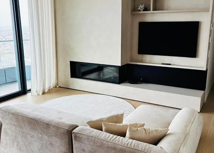 Апартаменты High-end Seaview In Oosteroever 6 Guests